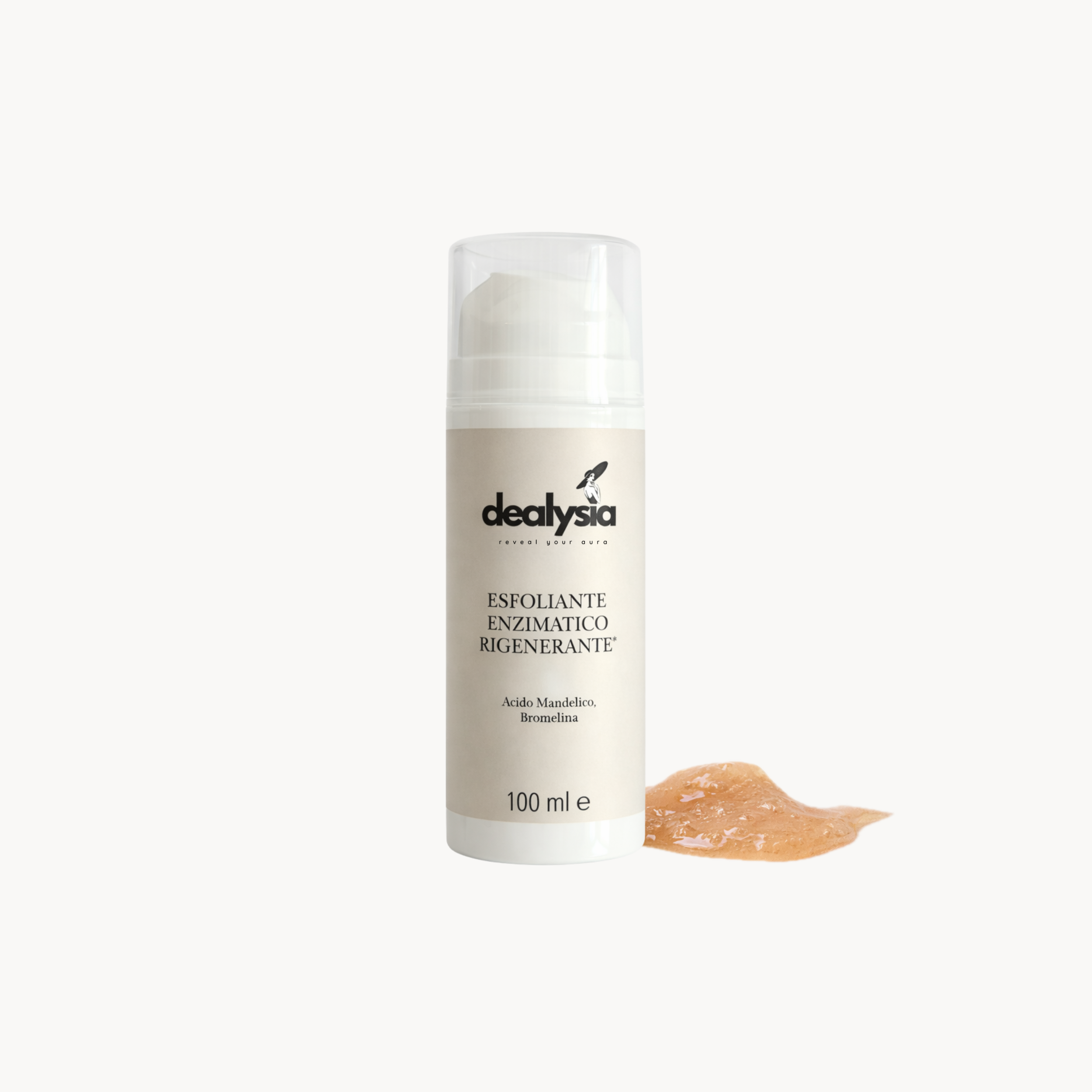 Esfoliante Enzimatico Rigenerante Viso Delicato con Acido Mandelico 100ml