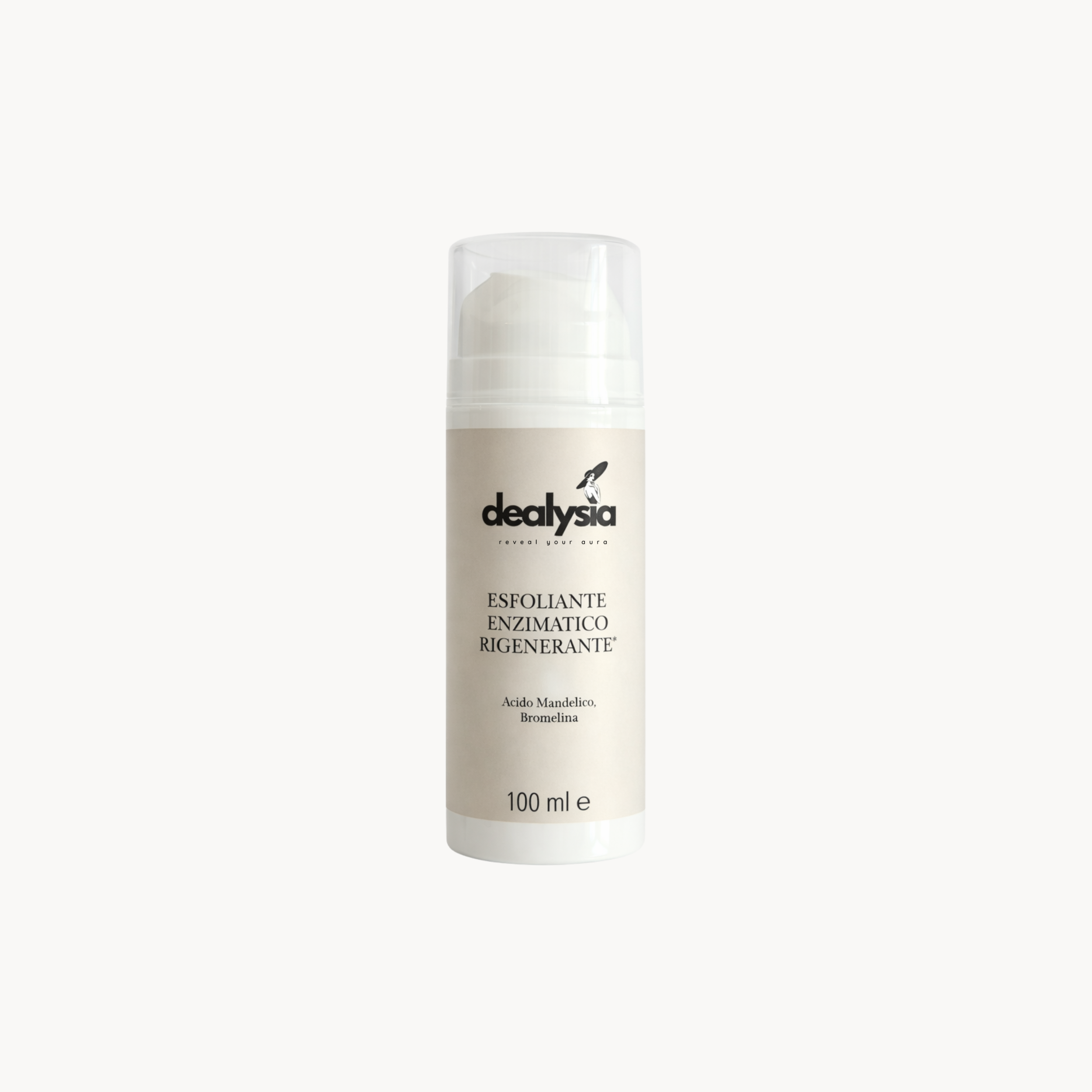 Esfoliante Enzimatico Rigenerante Viso Delicato con Acido Mandelico 100ml
