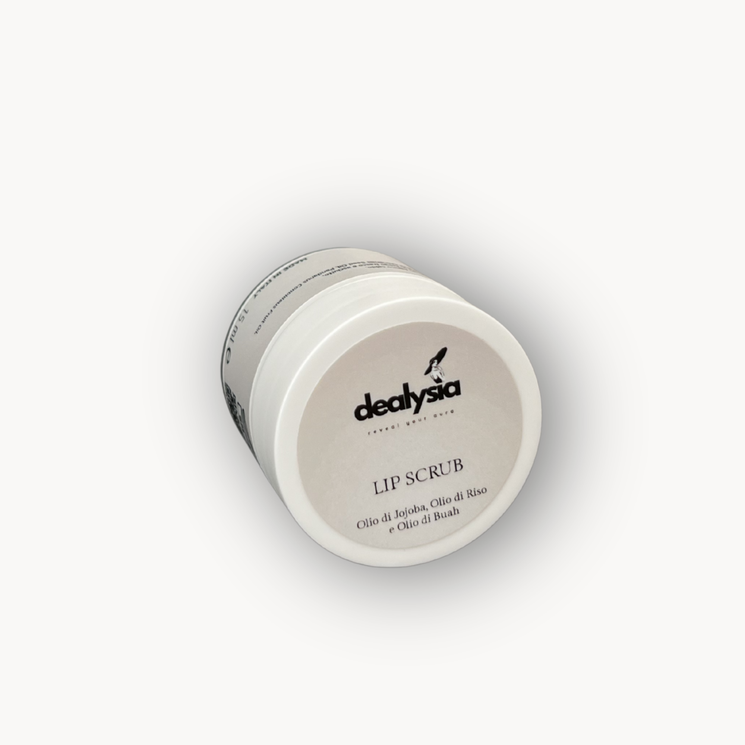 Scrub Trattamento Nutriente Labbra con Olio di Jojoba e di Crusca di Riso e Vitamina E 15ml