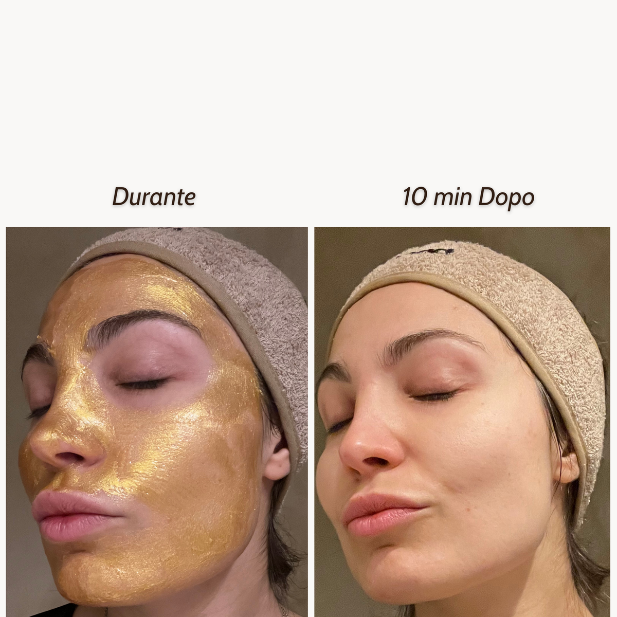 Maschera Viso Illuminante per Pelle Spenta con Acido Ialuronico e Ceramidi 50ml