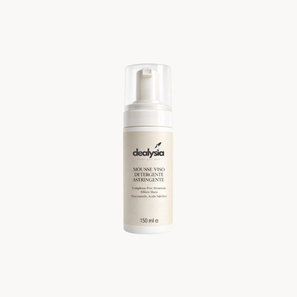 Mousse Riequilibrante Pori e Sebo con Aloe & Niacinamide 150ml