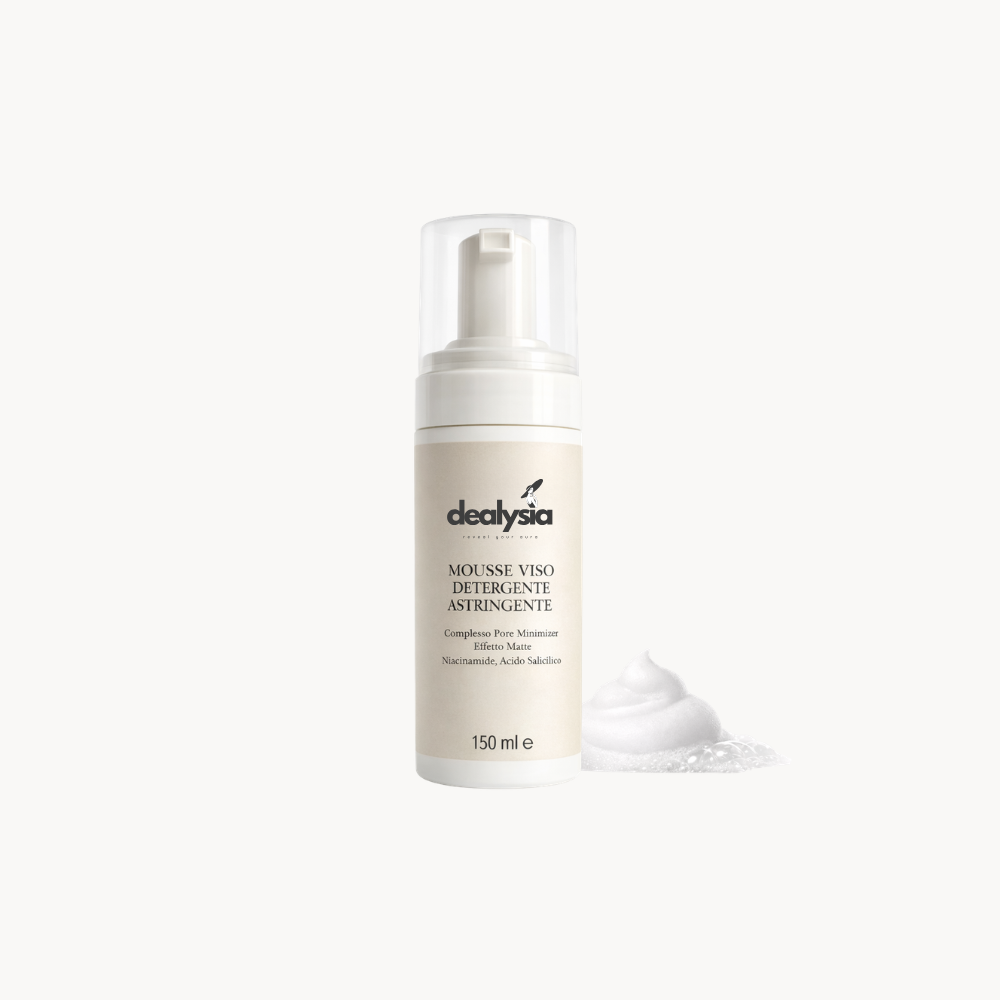Mousse Riequilibrante Pori e Sebo con Aloe & Niacinamide 150ml