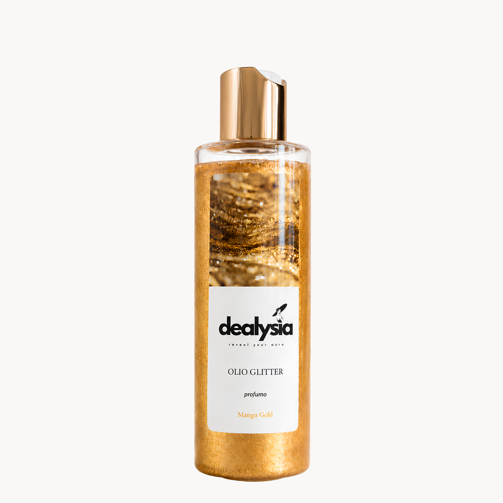 Olio Glitter Mango Gold Nutriente Idratante e Illuminante 200ml