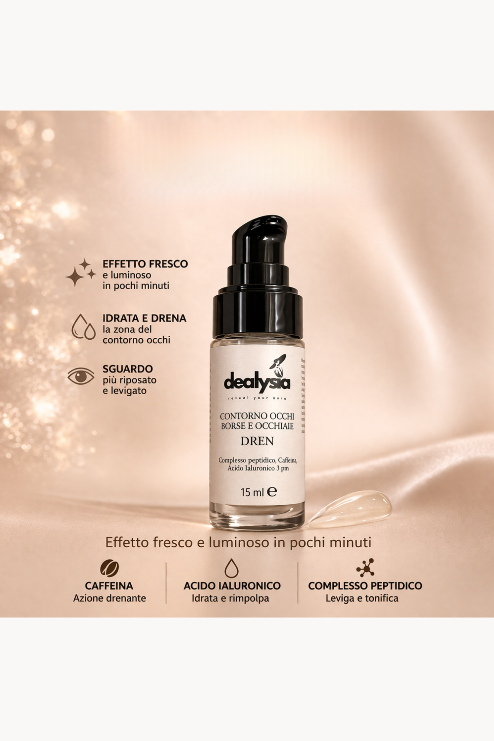 Contorno Occhi Anti-Stanchezza - Dren 15ml