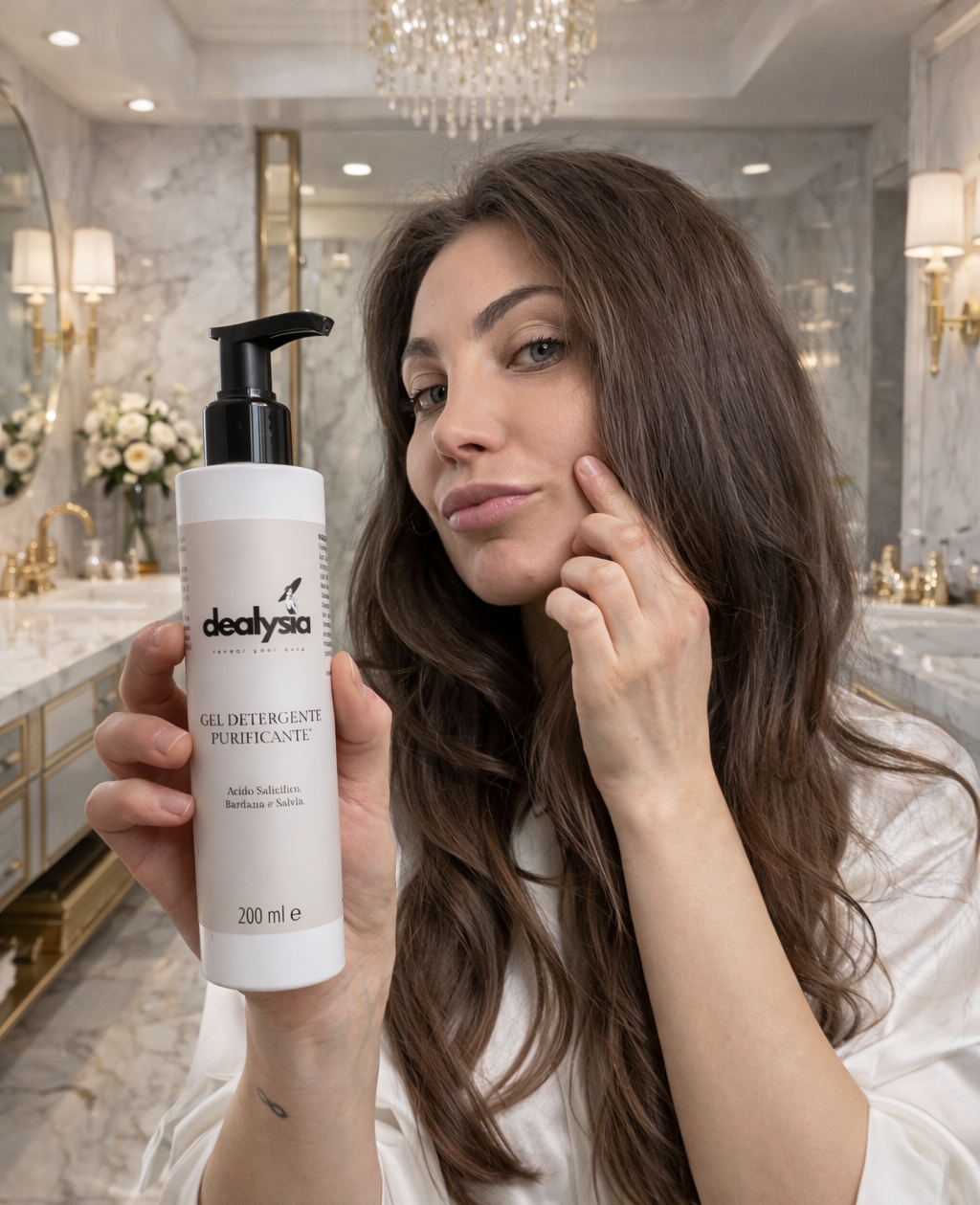 Gel Detergente Purificante Riequilibrante con Acido Salicilico e Phyto-Purifying Complex 200ml