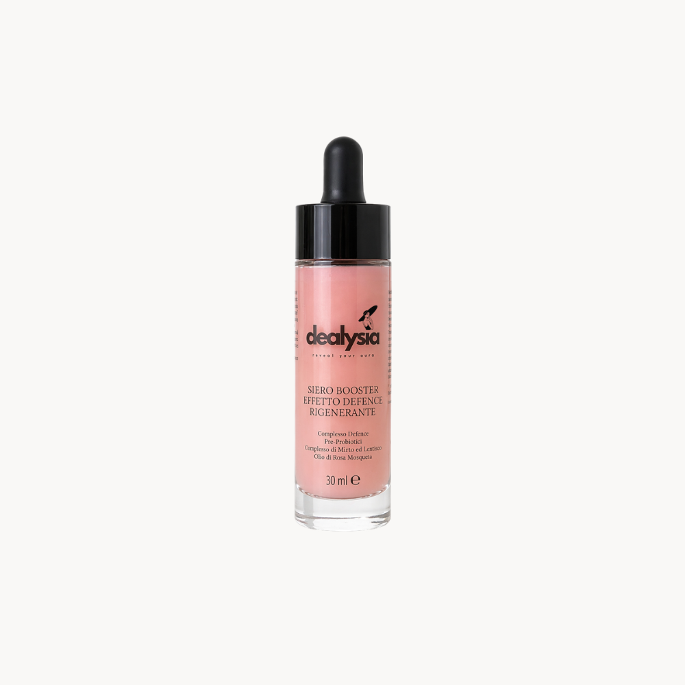 Siero Booster Rigenerante Microbiome Defence con Acido Ialuronico, Rosa Canina e Complesso Pre-Probiotico 30ml