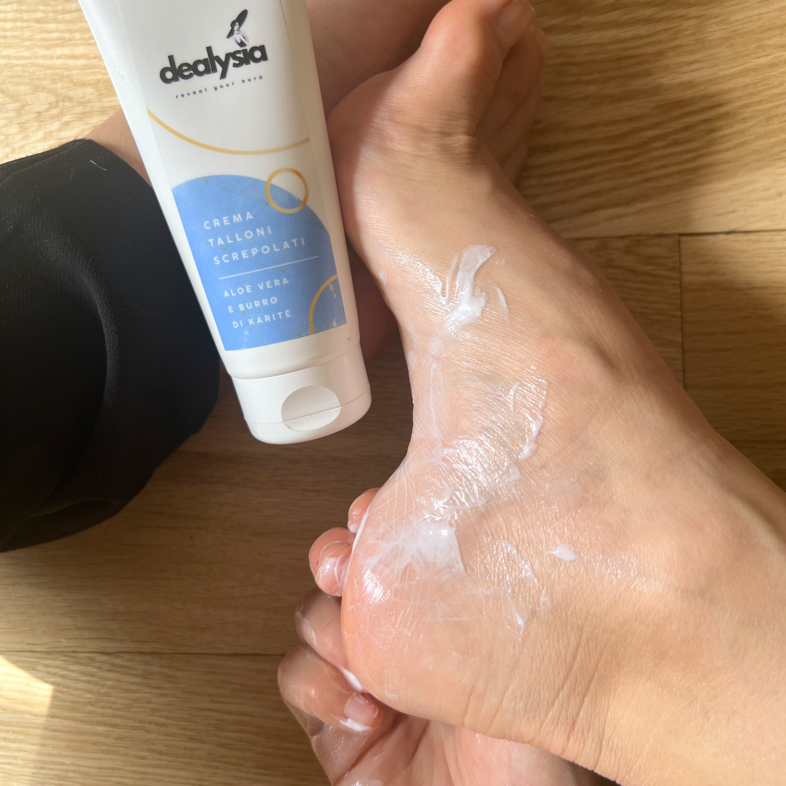 Crema Talloni Screpolati con Aloe Vera e Burro di Karité 100ml