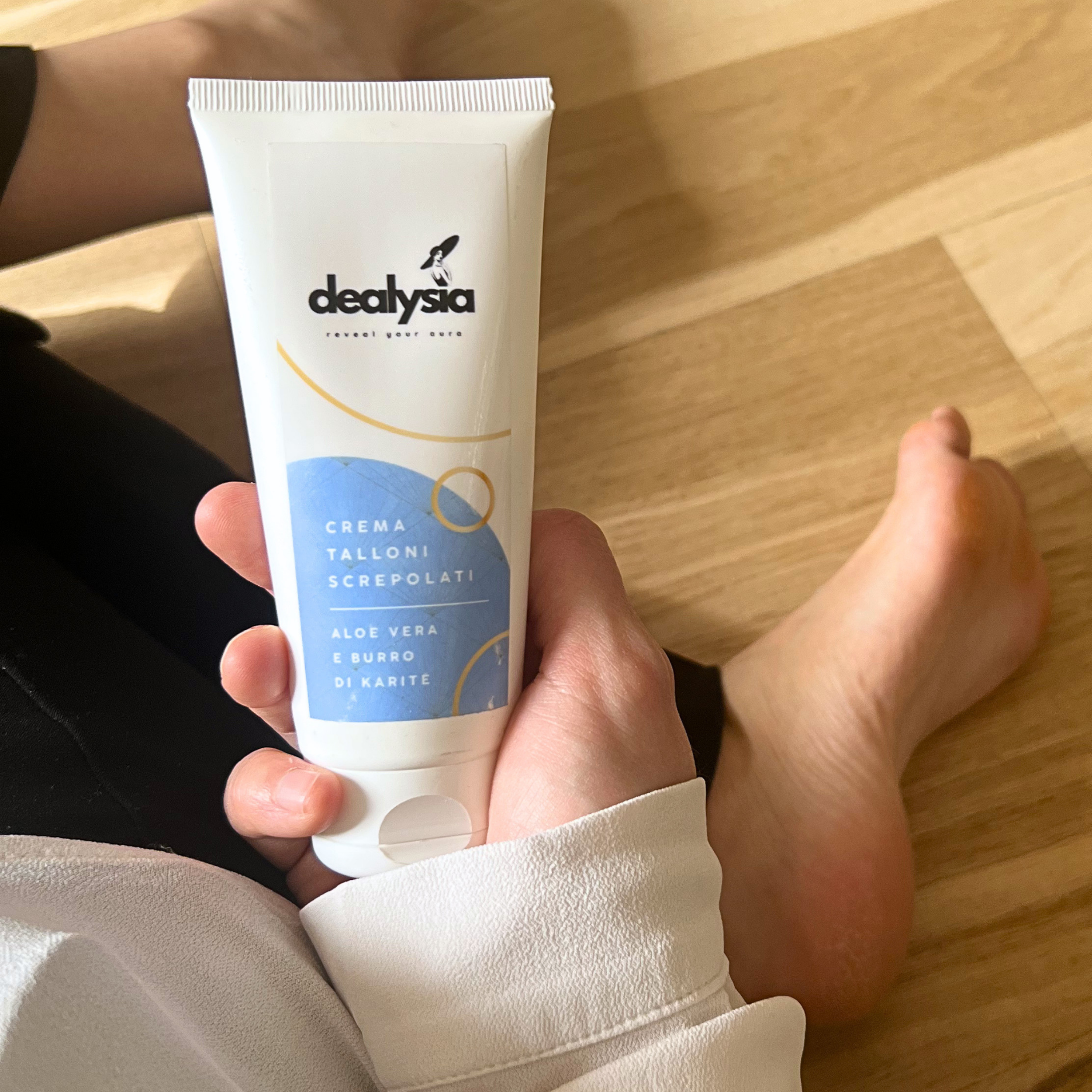 Crema Talloni Screpolati con Aloe Vera e Burro di Karité 100ml