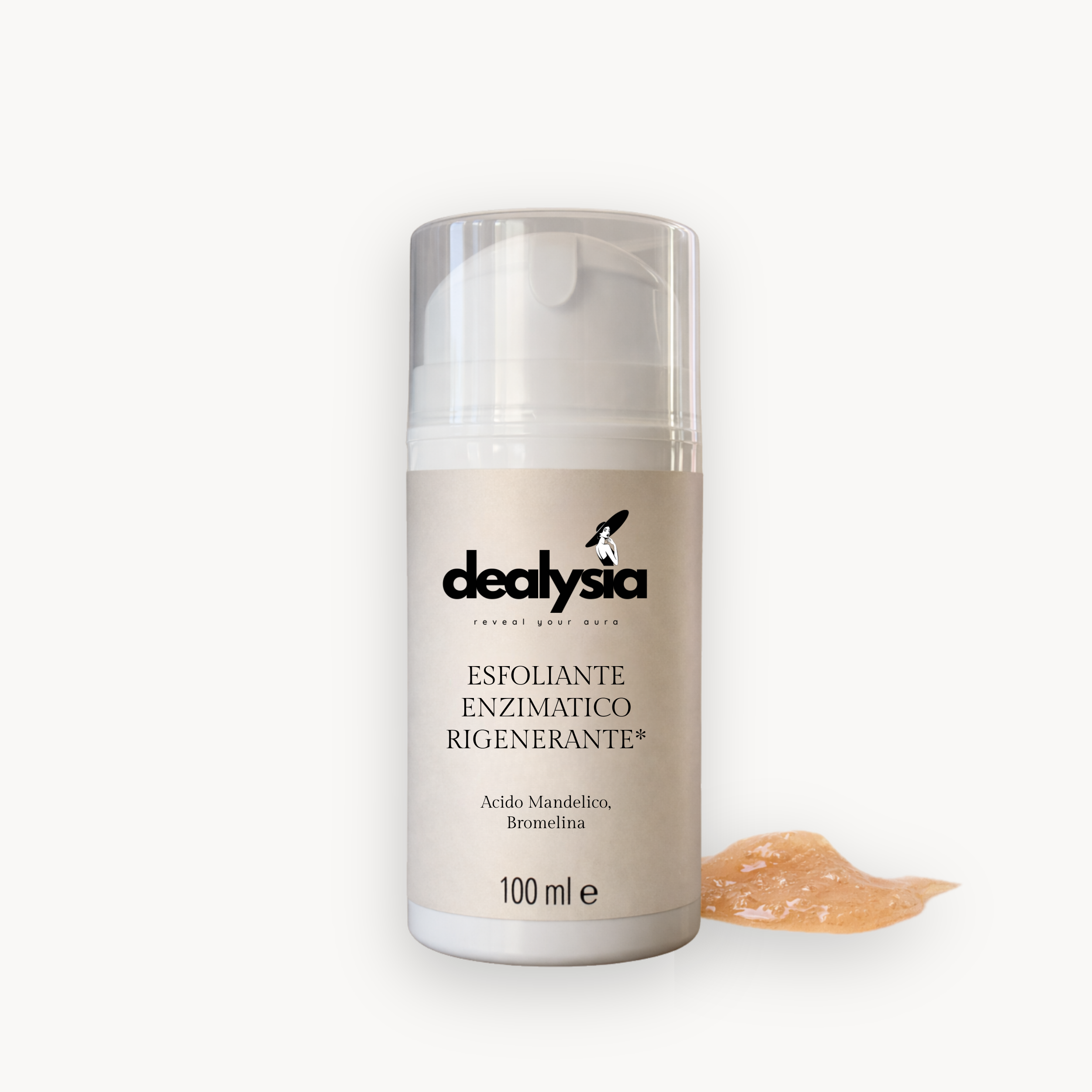 Esfoliante Enzimatico Rigenerante Viso Delicato con Acido Mandelico 100ml