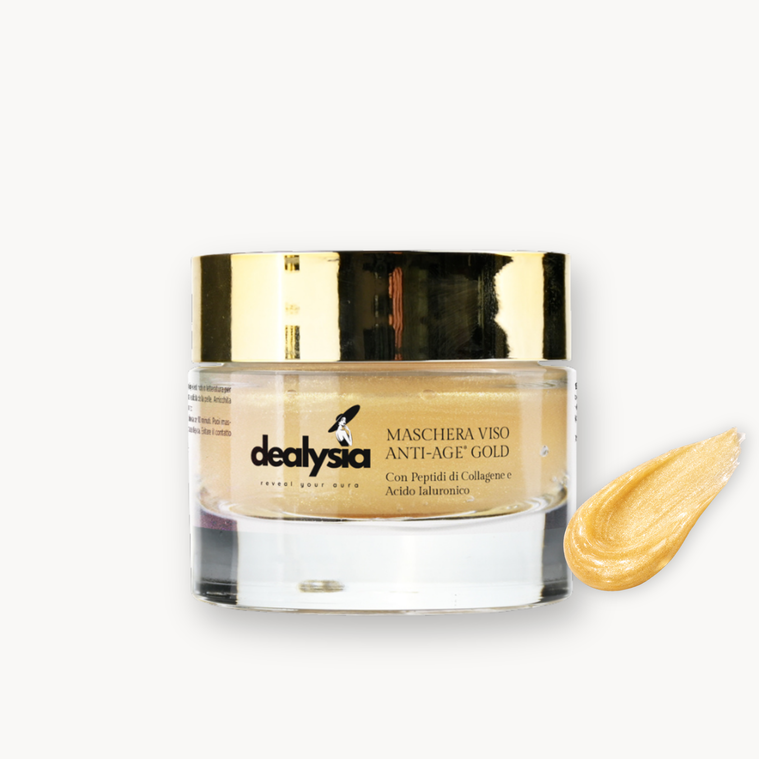 Maschera Viso Anti-Age Gold