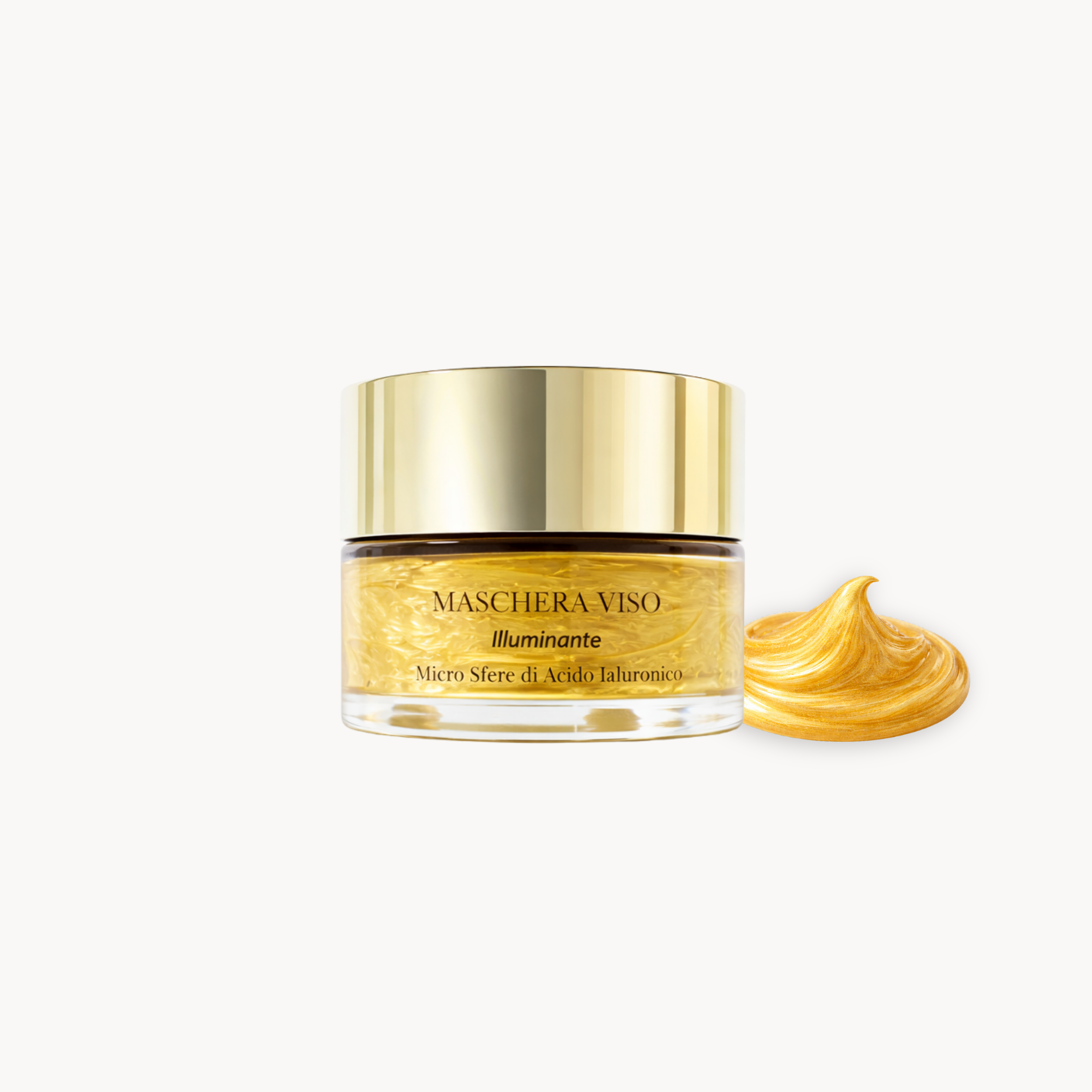 Maschera Viso Illuminante per Pelle Spenta con Acido Ialuronico e Ceramidi 50ml