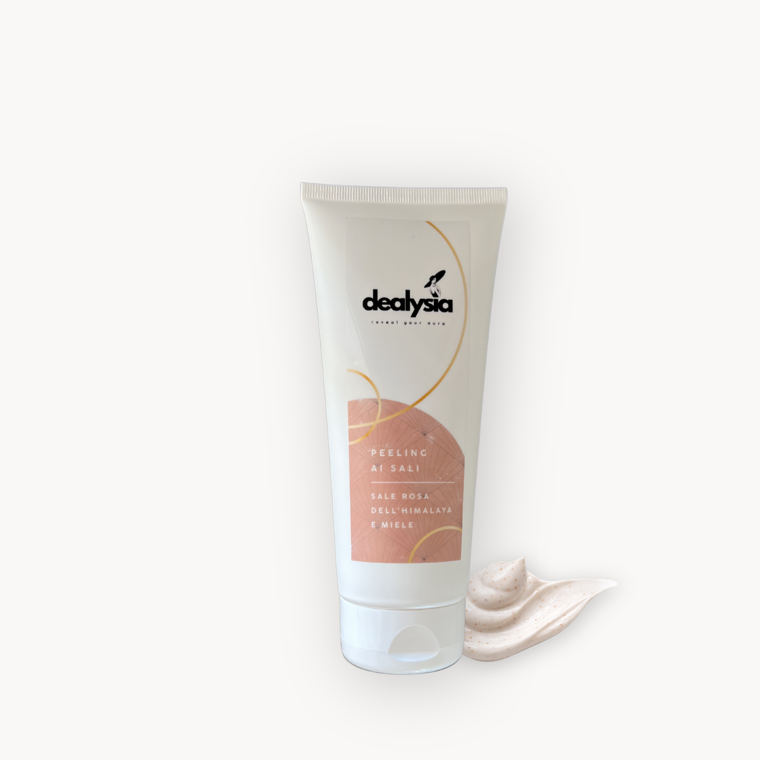 Peeling ai Sali con Sale Rosa dell'Himalaya e Miele 200ml