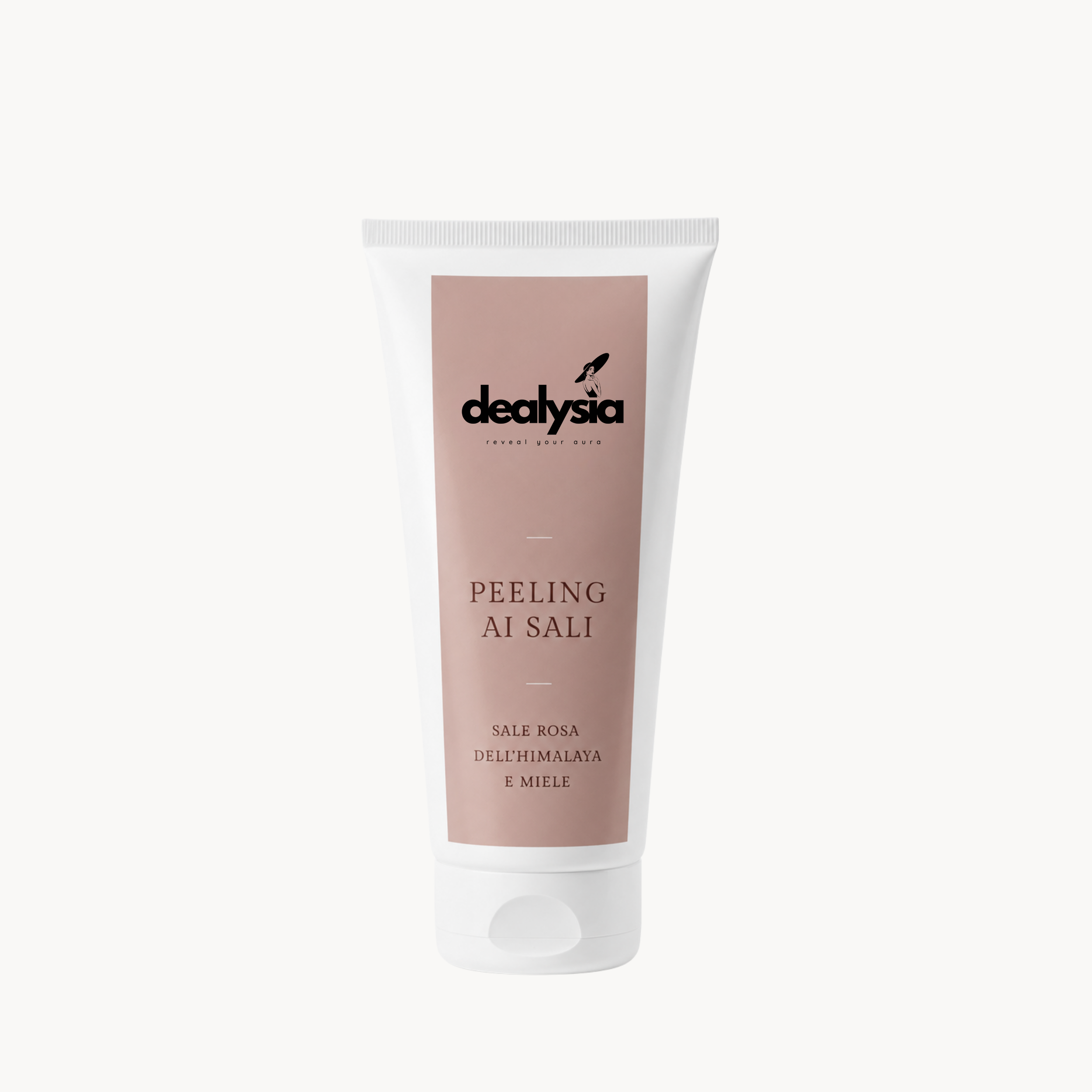 Peeling ai Sali con Sale Rosa dell'Himalaya e Miele 200ml