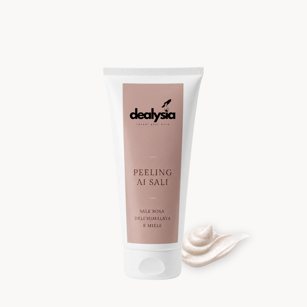 Peeling ai Sali con Sale Rosa dell'Himalaya e Miele 200ml