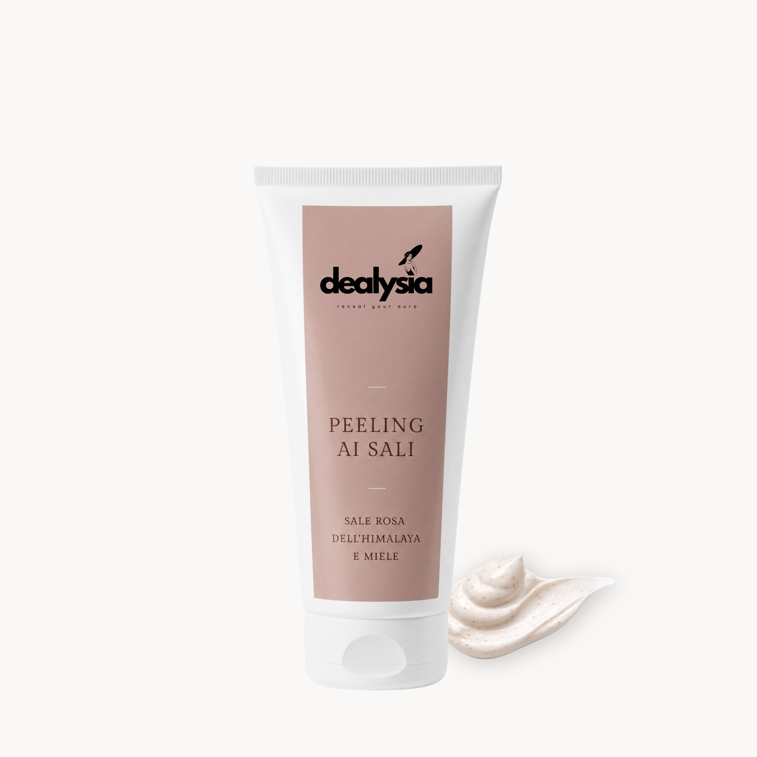 Peeling ai Sali con Sale Rosa dell'Himalaya e Miele 200ml