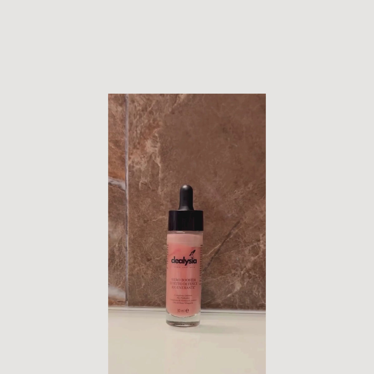 Siero Booster Rigenerante Microbiome Defence con Acido Ialuronico, Rosa Canina e Complesso Pre-Probiotico 30ml