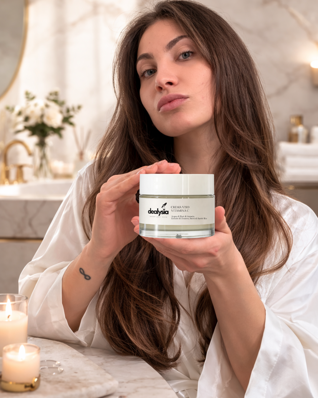 Crema Viso Vitamina C Illuminante Pelle Spenta e Stressata 50ml