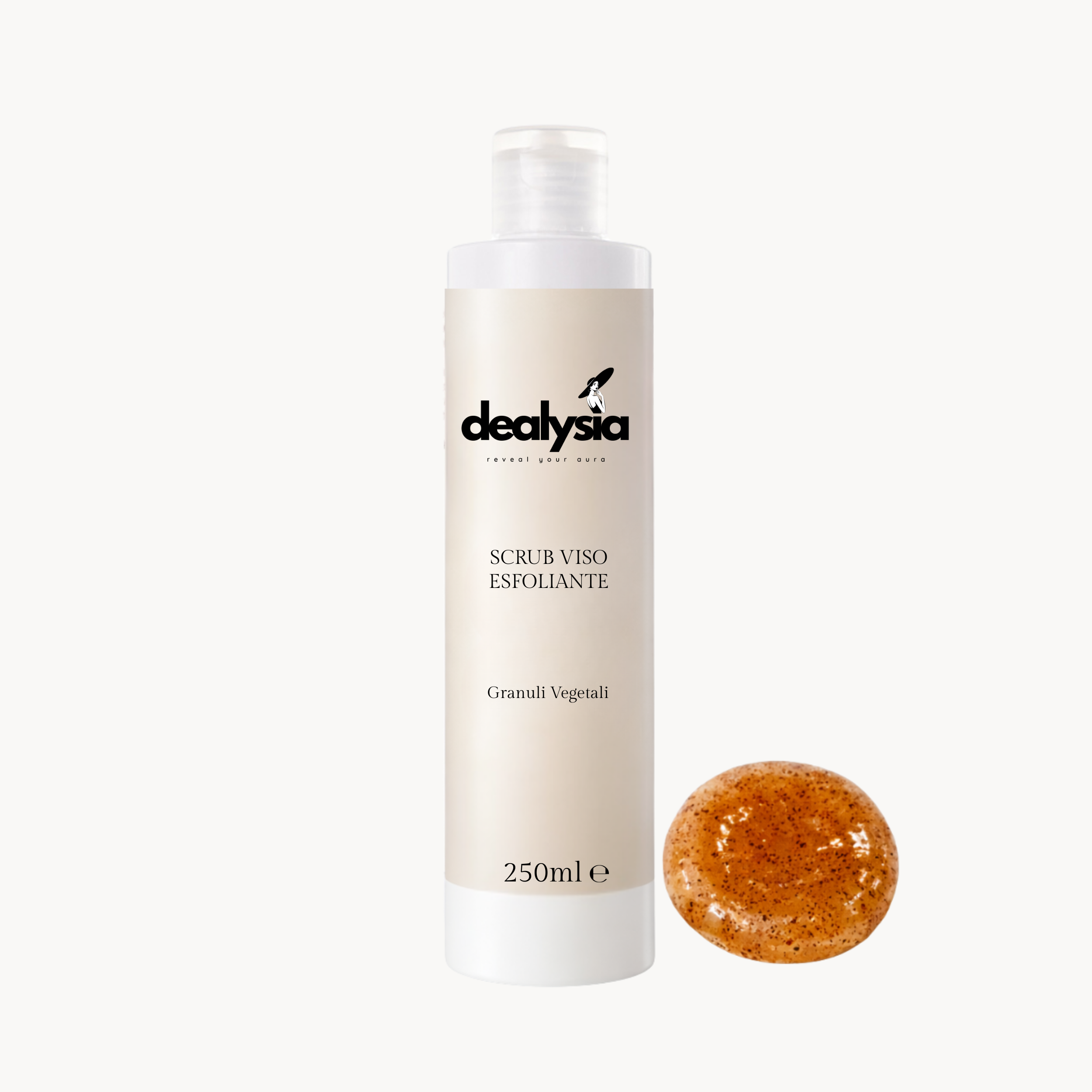 Scrub Viso Esfoliante Delicato 250ml - Pelle Liscia e Luminosa